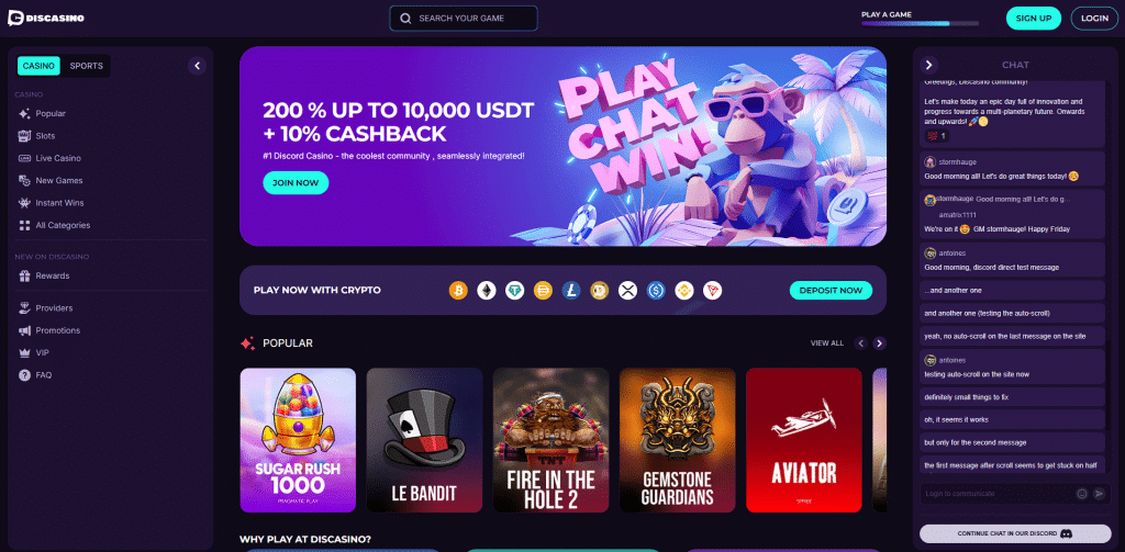 Discasino - Oregon online casinos