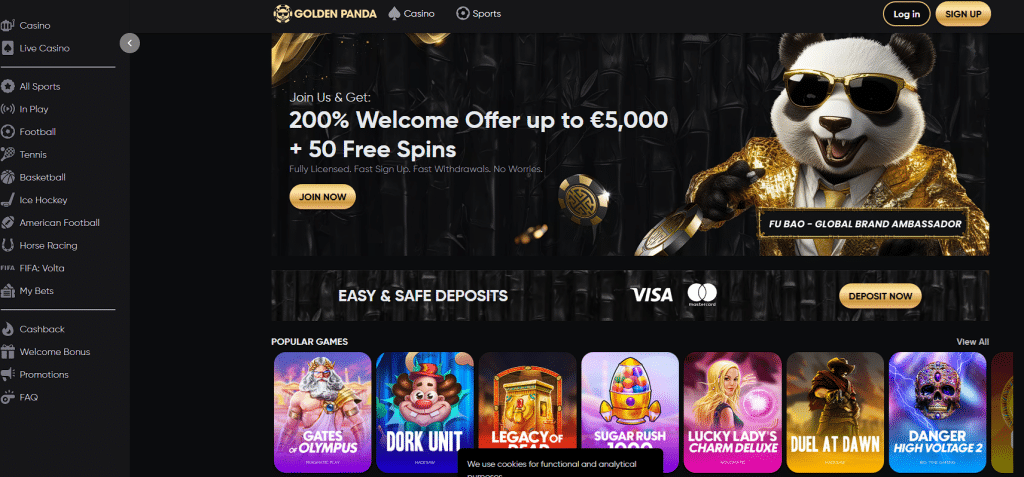 Golden Panda - Oregon online casinos