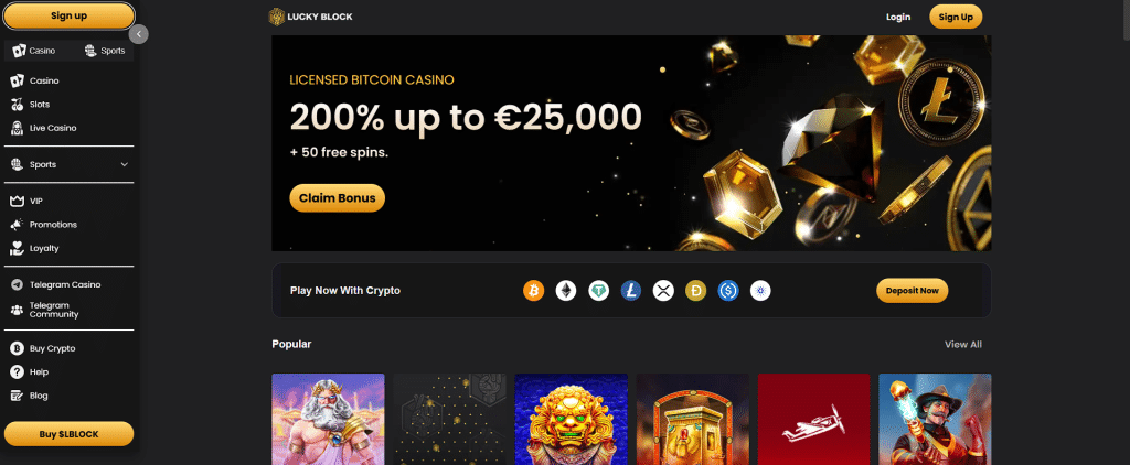 Lucky Block - Oregon online casinos